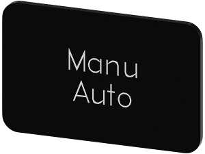 plaquita de identificación para abrochar o pegar e (3SU1900-0AD16-0GT0)