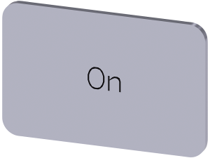 plaquita de identificación para abrochar o pegar e (3SU1900-0AD81-0DJ0)