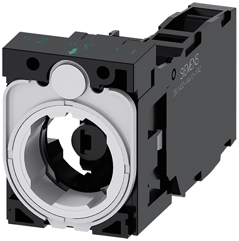 soporte para 3 módulos, plástico, 1 NA+1 NC, Módul (3SU1501-1AG50-1FA0)