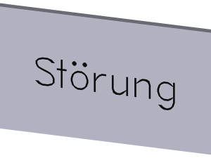 Plaquita de identificación para abrochar o pegar e (3SU1900-0AC81-0AQ0)