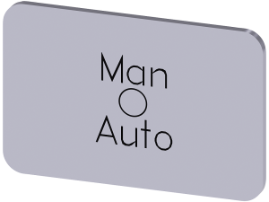 Plaquita de identificación para abrochar o pegar e (3SU1900-0AD81-0DY0)