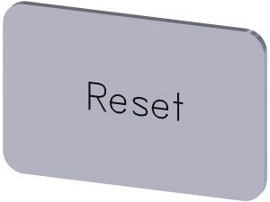 plaquita de identificación para abrochar o pegar e (3SU1900-0AD81-0DU0)