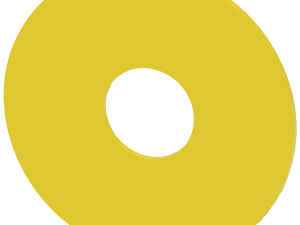 arandela para PARADA DE EMERGENCIA, amarillo, sin (3SU1900-0BB31-0AA0)