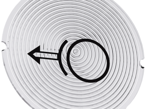 placa insertable para pulsador luminoso, redondo, (3SU1900-0AB71-0RJ0)