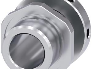 Pieza de unión M20/M20 para conectar 2 cajas, meta (3SU1950-0HJ10-0AA0)