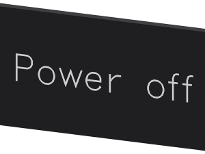 plaquita de identificación para abrochar o pegar e (3SU1900-0AC16-0DF0)