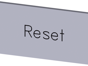 plaquita de identificación para abrochar o pegar e (3SU1900-0AC81-0DU0)