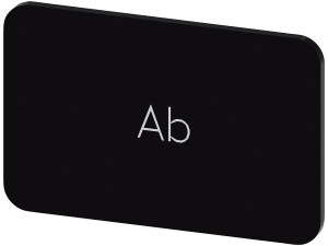 Plaquita de identificación para abrochar o pegar e (3SU1900-0AD16-0AE0)