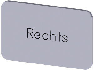 Plaquita de identificación para abrochar o pegar e (3SU1900-0AD81-0AH0)