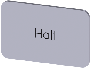 Plaquita de identificación para abrochar o pegar e (3SU1900-0AD81-0AK0)