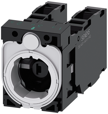 soporte para 3 módulos, plástico, 1 NA+1 NC, 1 NA+ (3SU1501-1AG20-1LA0)