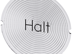 Placa insertable para pulsador luminoso, redondo, (3SU1900-0AB71-0AK0)