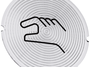 placa insertable para pulsador luminoso, redondo, (3SU1900-0AB71-0RP0)