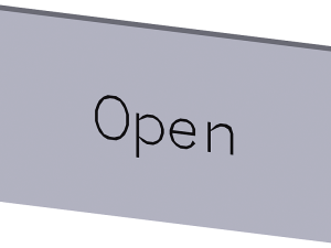 plaquita de identificación para abrochar o pegar e (3SU1900-0AC81-0DW0)