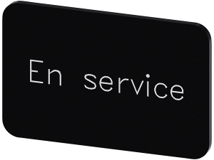 plaquita de identificación para abrochar o pegar e (3SU1900-0AD16-0GM0)