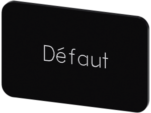 plaquita de identificación para abrochar o pegar e (3SU1900-0AD16-0GN0)