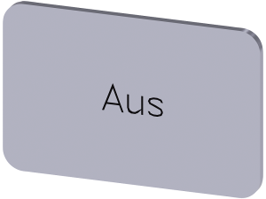 Plaquita de identificación para abrochar o pegar e (3SU1900-0AD81-0AC0)