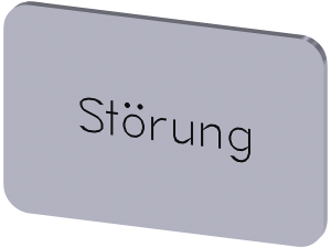 Plaquita de identificación para abrochar o pegar e (3SU1900-0AD81-0AQ0)