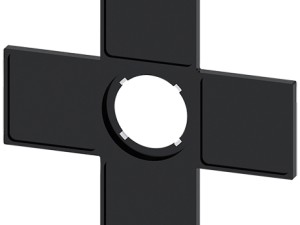 Portaplaquitas para manipulador, 22 mm, 4 posicion (3SU1900-0AM10-0AA0)