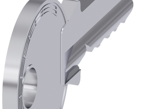 llave para cerradura IKON, n.º de cerradura 360012 (3SU1950-0FR80-0AA0)