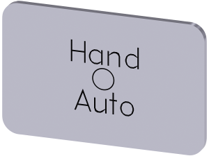 Plaquita de identificación para abrochar o pegar e (3SU1900-0AD81-0DD0)