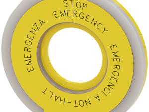 Arandela redonda para pulsador de seta de PARADA D (3SU1901-0BD31-0NB0)