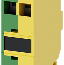 borne de apoyo, verde/amarillo, bornes de resorte, (3SU1400-2DA43-3AA0)