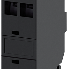 borne de apoyo, negro, bornes de resorte, para fij (3SU1400-2DA10-3AA0)