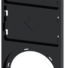 portaplaquitas, rasante, marco con bordes inferior (3SU1900-0BR10-0AA0)