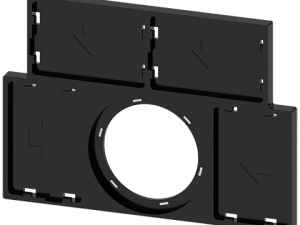 Portaplaquitas, rasante, negro, para 4 plaquitas d (3SU1900-0BT10-0AA0)