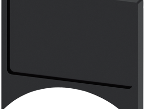 Portaplaquitas, 30 mm, rasante, marco con bordes i (3SU1960-0AH10-0AA0)