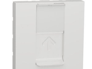 Caratula RJ45 2 modulos Keystone Polar