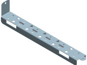 ALPHA, ménsula de montaje, ménsula de soporte tech (8GK6850-0KK00)