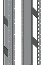 ALPHA 630 Universal, montante Al = 2000, perpendic (8GK9126-8KK05)