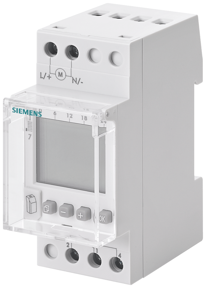 Programador horario semanal Profi digital 24 V 16 (7LF4521-2)