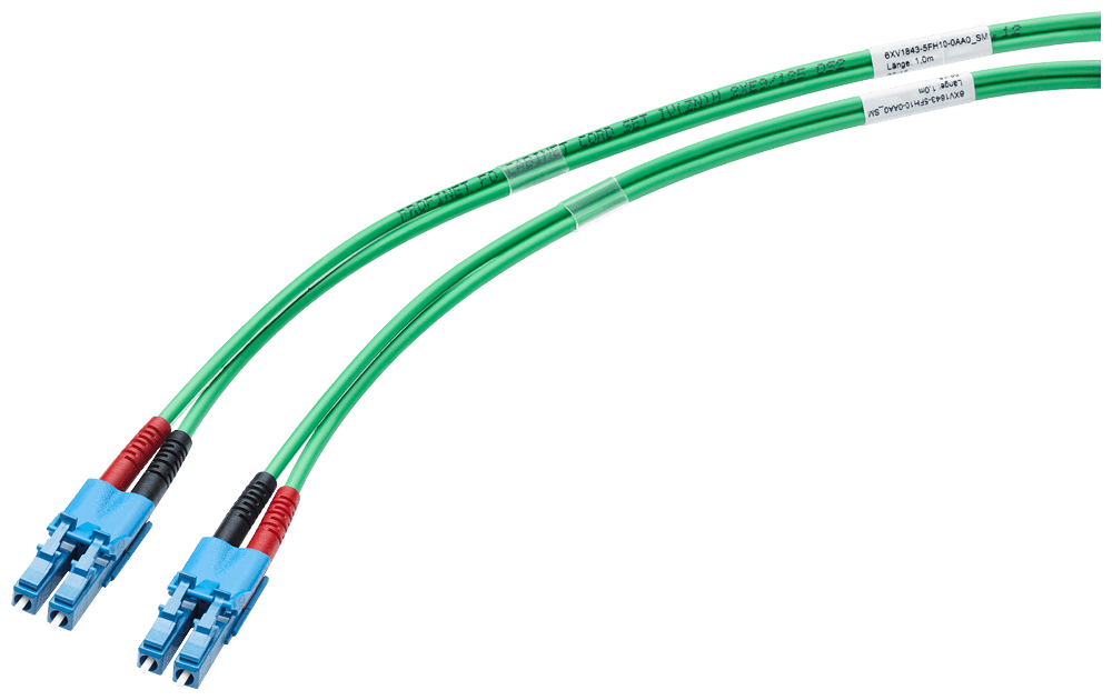 SM FO Cord LC/LC 9/125, confeccionado con 2 x 2 c (6XV1843-5FH10-0AA0)