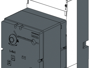 accesorio para VL1250, VL1600, accionamiento por m (3VL9800-3MQ00)
