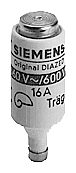 elemento fusible DIAZED 690 V para protección de c (5SD8016)