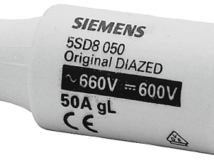 elemento fusible DIAZED 690 V para protección de c (5SD8050)