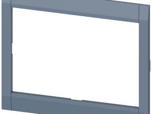 marco falso 137,6x 92,8 mm (An x Al) Accesorio par (3VA9387-0SB30)