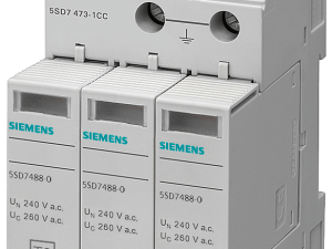 Descargador de sobretensiones tipo 2 UC 600V AC Mó (5SD7473-1)
