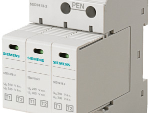 Pararrayos T1/T2, UN 240/400V, UC 335V AC, Módulos (5SD7413-2)