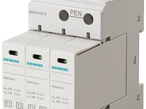 Pararrayos T1/T2, UN 240/400V, UC 335V AC, Módulos (5SD7413-3)