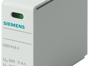 Conector macho T1/T2, L-N, Tensión nominal UN 240V (5SD7418-3)