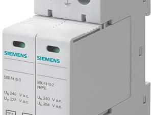 Pararrayos tipo 1, 12,5 kA, clase de protección co (5SD7412-2)