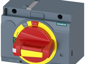 mando giratorio frontal Parada de emergencia con e (3VA9267-0EK25)