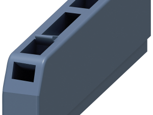 Borne desmontable 2 polos, Bornes de inserción ráp (3ZY1122-2BA00)