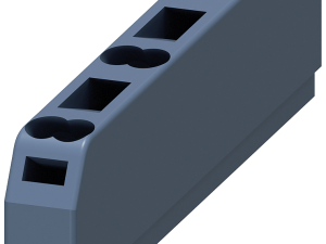 Borne desmontable 3 polos, Bornes de inserción ráp (3ZY1131-2BA00)