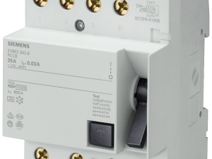 interruptor diferencial, 4 polos, Tipo A, selectiv (5SM3648-8)