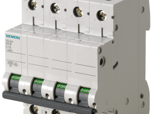 Automático magnetotérmico 400V 6kA, 4 polos, C, 0, (5SL6405-7)